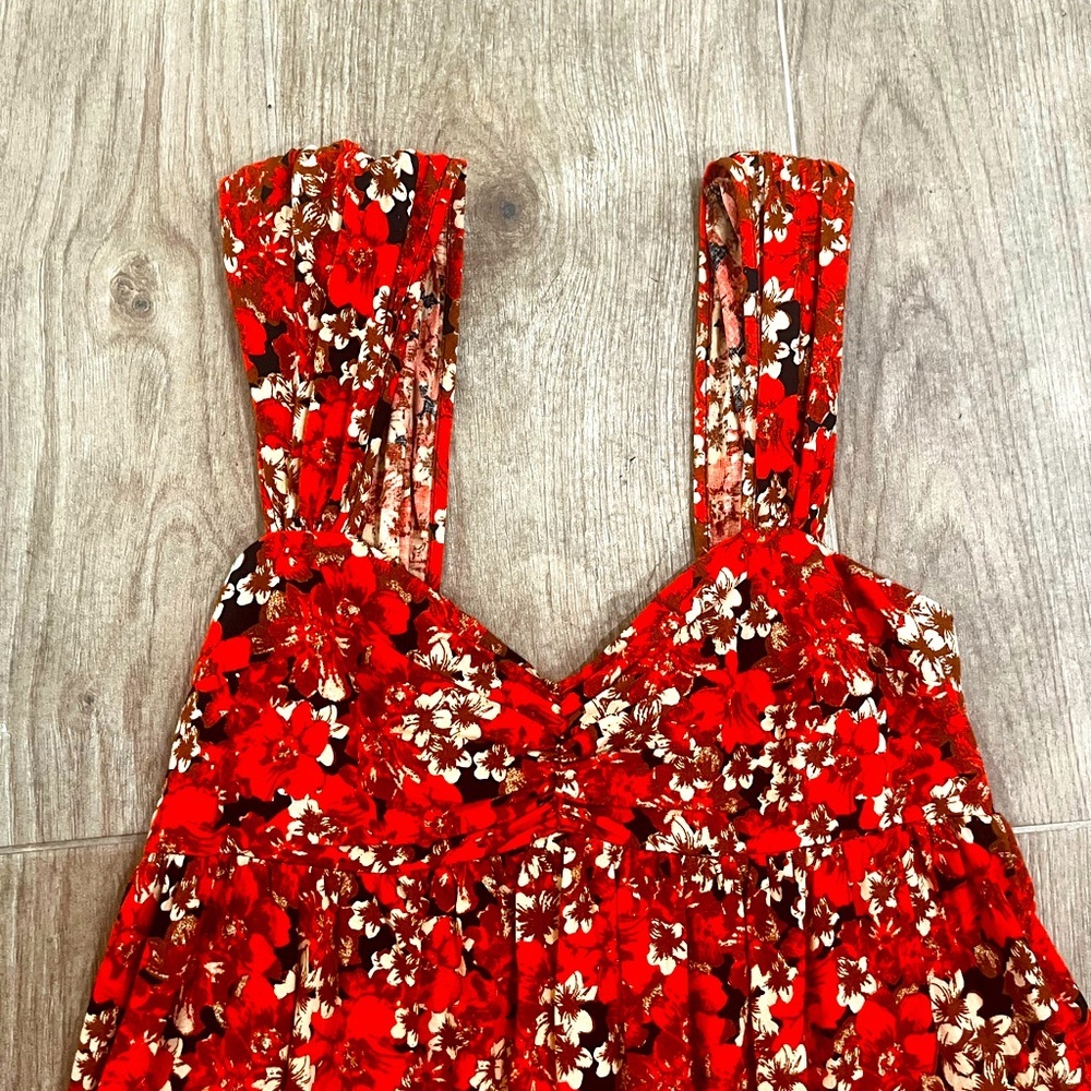 Free People Pattern Play Floral Mini Dress - Picture 7 of 10